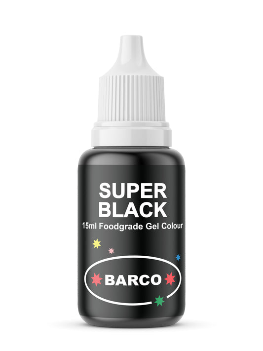 Barco Super Black Gel Food Colour 50ml