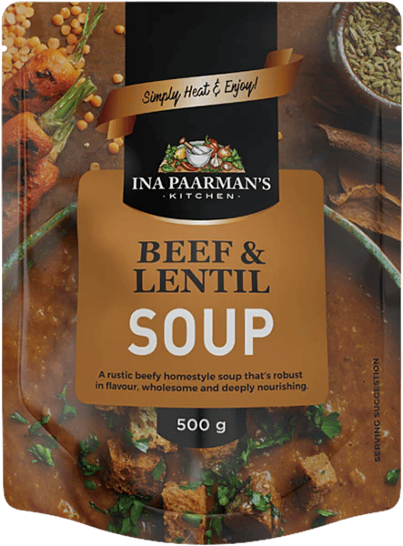 Ina Paarman's Beef and Lentil Soup 500g