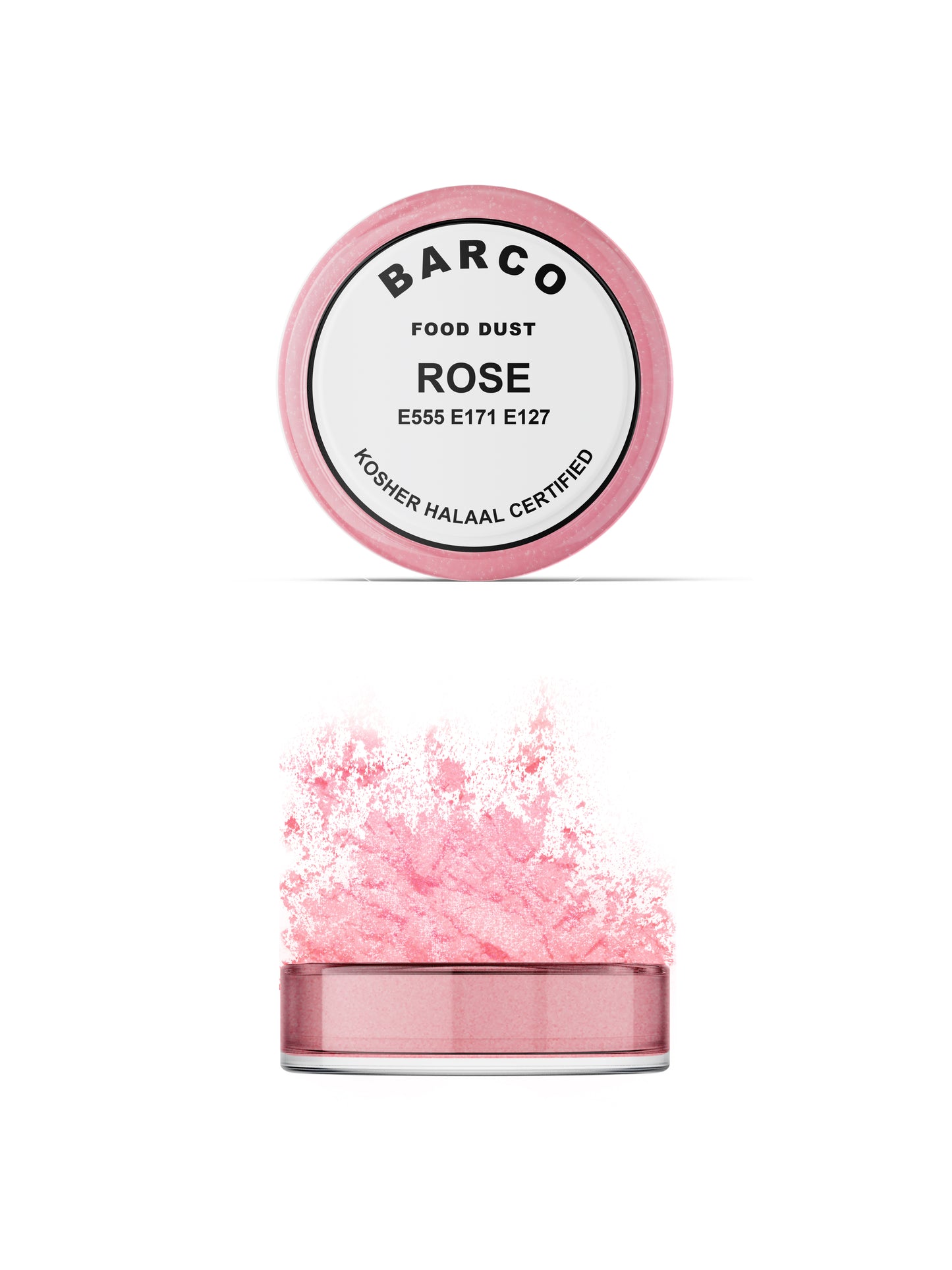Barco Rose Sparkly Dust 10ml (White Label)