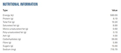 Bakels Chocolate Mousse Powder