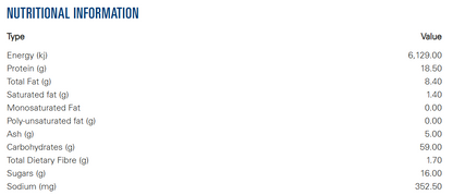 Bakels Strawberry Mousse Powder